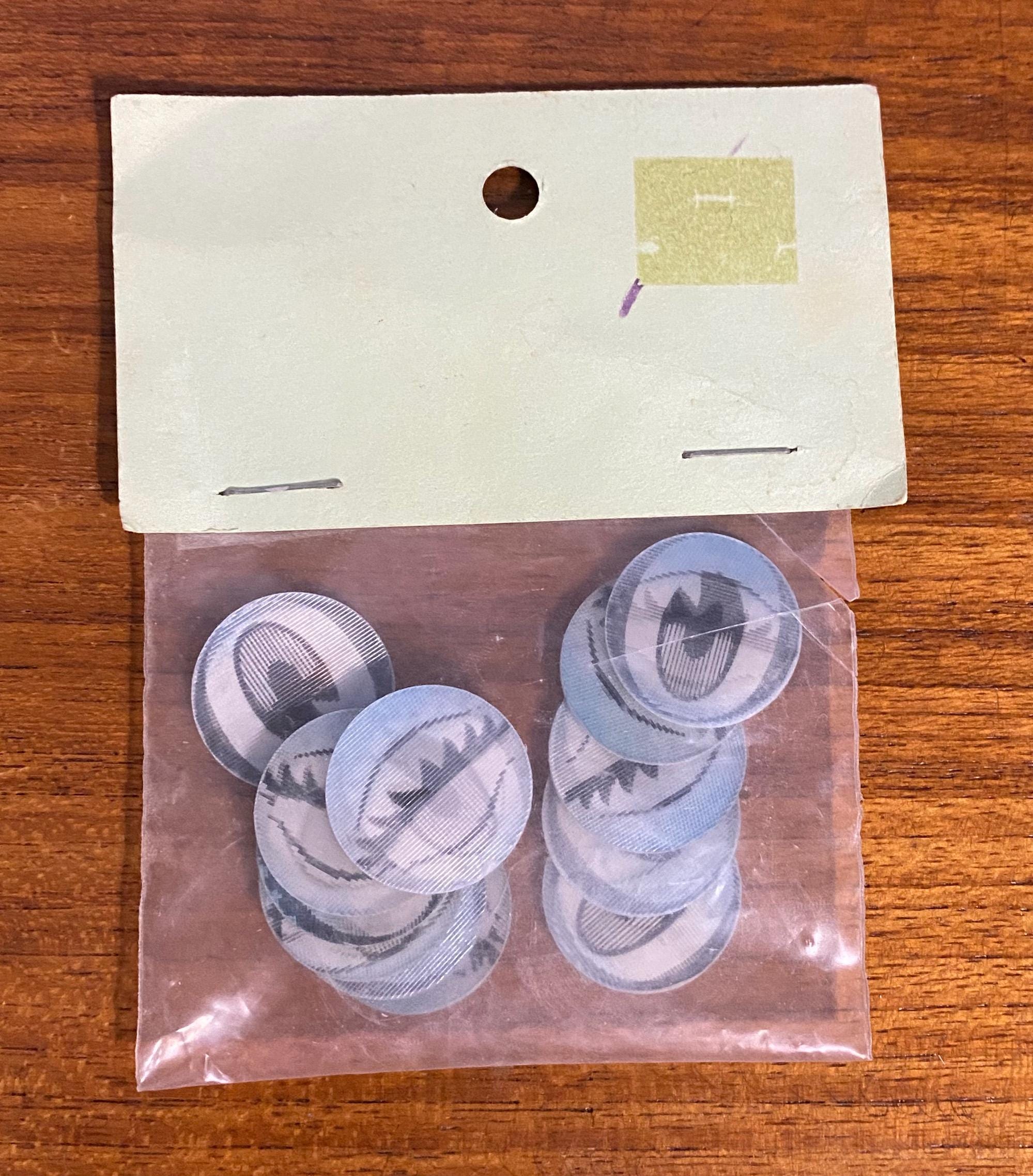 10 Pieces 1960's Vari-vue Motion Animation Lenticular Blue Winking ...