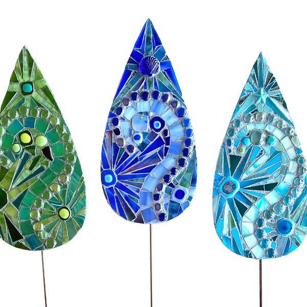 Mosaic Garden Art Etsy