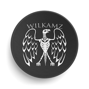 Custom Hockey Puck with Unique Skull Design, Sports Gift for Hockey Players and Fans, Ice Hockey Decor, Team Spirit, Collectible Merchandise