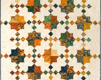 Duck Duck Goose Fall Gatherings Quilt pattern by Little Louise Designs - PDF INSTANT DOWNLOAD