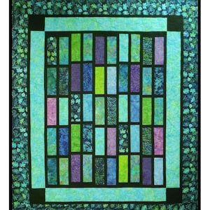 Tradewinds Quilt Pattern - Batik - Layer Cake or Fat Quarter Beginner Quilt Pattern -  - PDF INSTANT DOWNLOAD