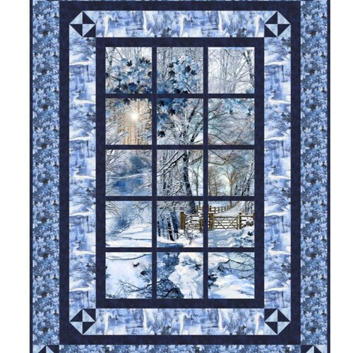 Scenic Quilt Pattern Alpine Retreat Hard Copy Version Etsy