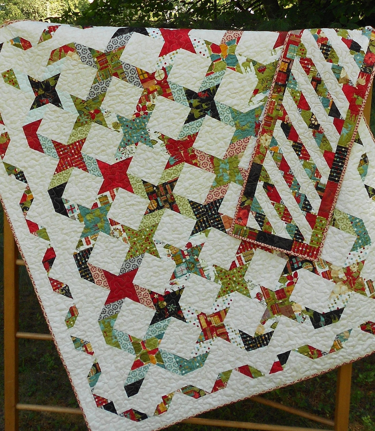 Quilt Pattern  - Twisting With The Stars - - Layer Cake or Jelly Roll…