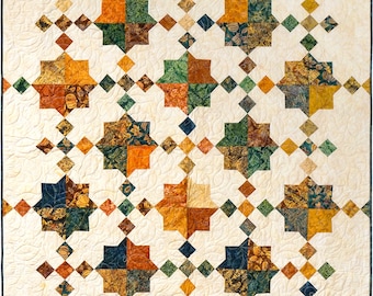 Fall Gatherings Duck Duck Goose Quilt pattern by Little Louise Designs - Hard Copy Version