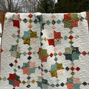 Duck Duck Goose Quilt pattern by Little Louise Designs - PDF INSTANT DOWNLOAD