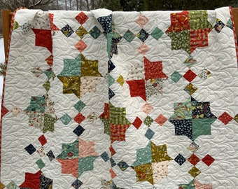 Duck Duck Goose Quilt pattern by Little Louise Designs - PDF INSTANT DOWNLOAD