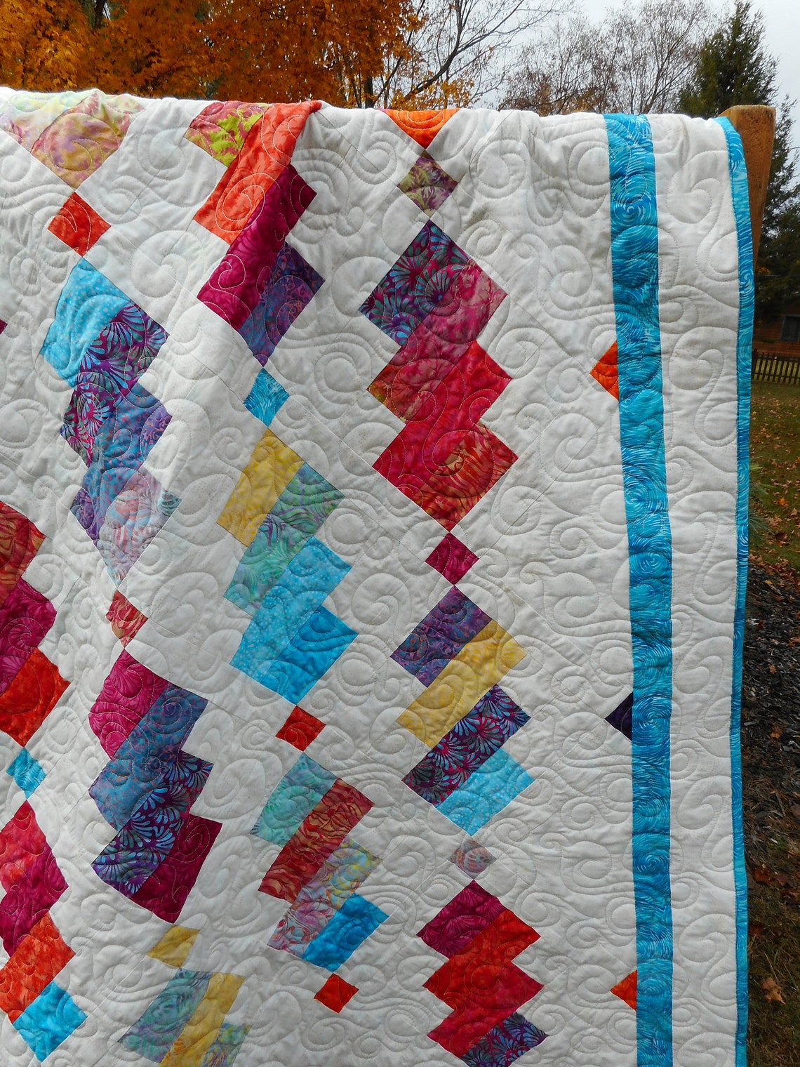 Rotini Twist Jelly Roll Quilt Pattern Hard Copy Version Etsy