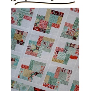 May include: A quilt pattern called "Danish Delights" in a patchwork design with red, green, and white fabrics. The quilt is available in throw and crib sizes.