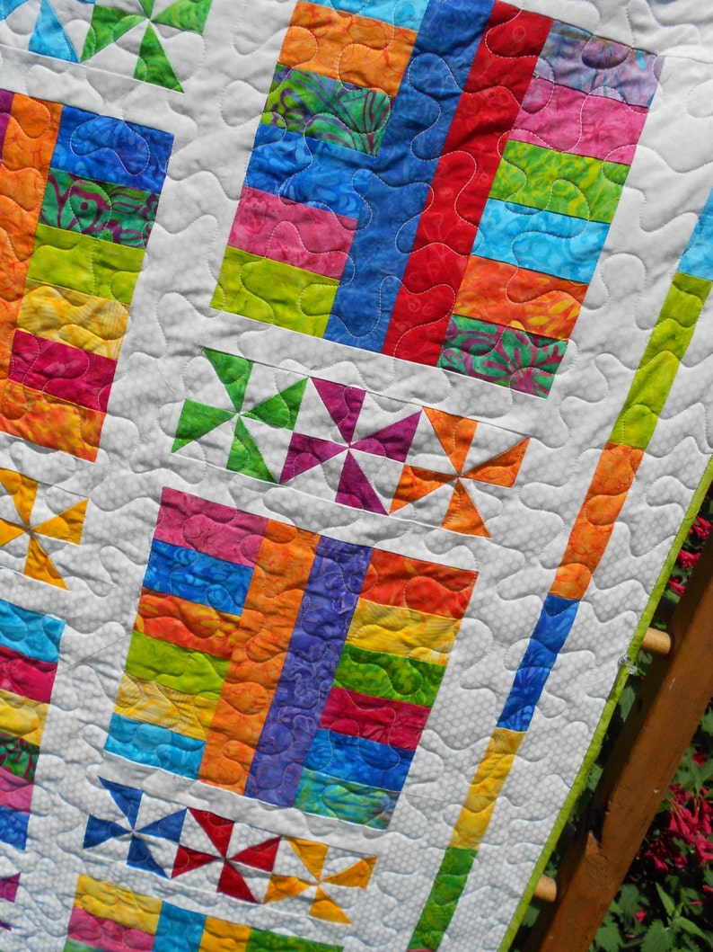 baby quilt pattern layer cake pattern saturday in the park etsy