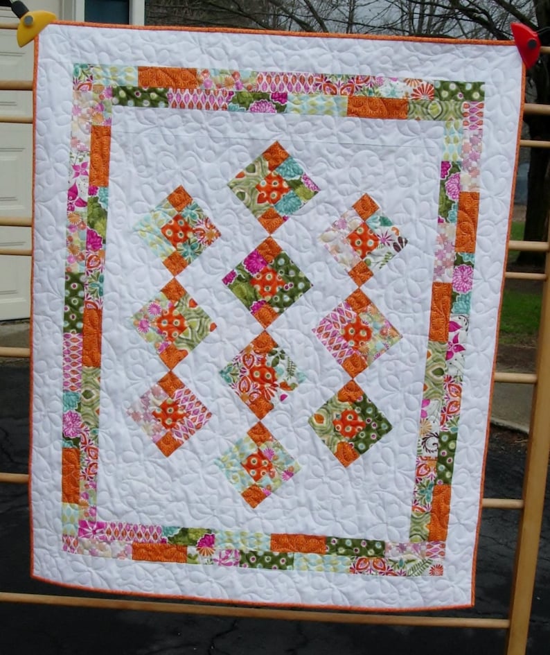 Quilt Pattern Marmalade Parade Baby or Throw Size Layer Etsy