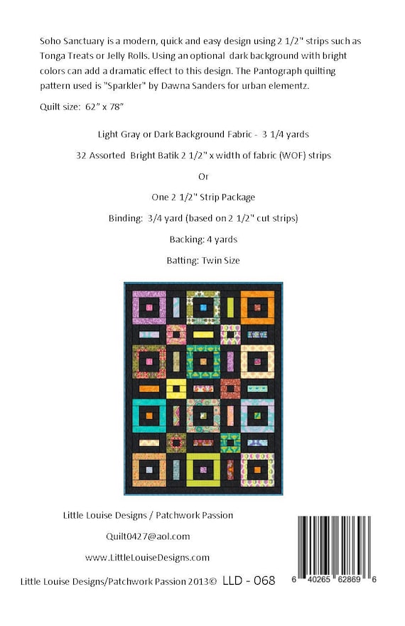 Backyard Party Quilt Kit - Large Throw 62 1/4 Backyard Party Quilt Kit - Large Throw 62 1/4