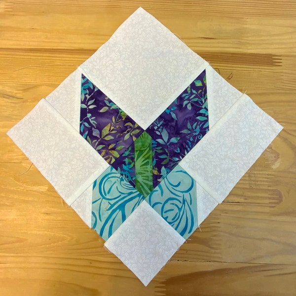 Ten Orphaned Quilt Blocks - Assorted sizes - See Description