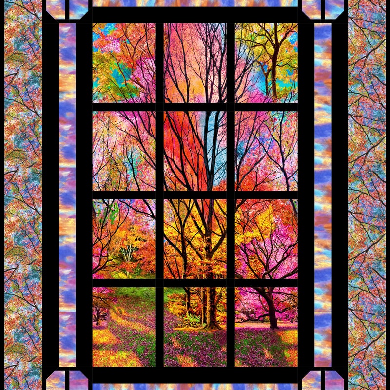 Window Quilt - Etsy