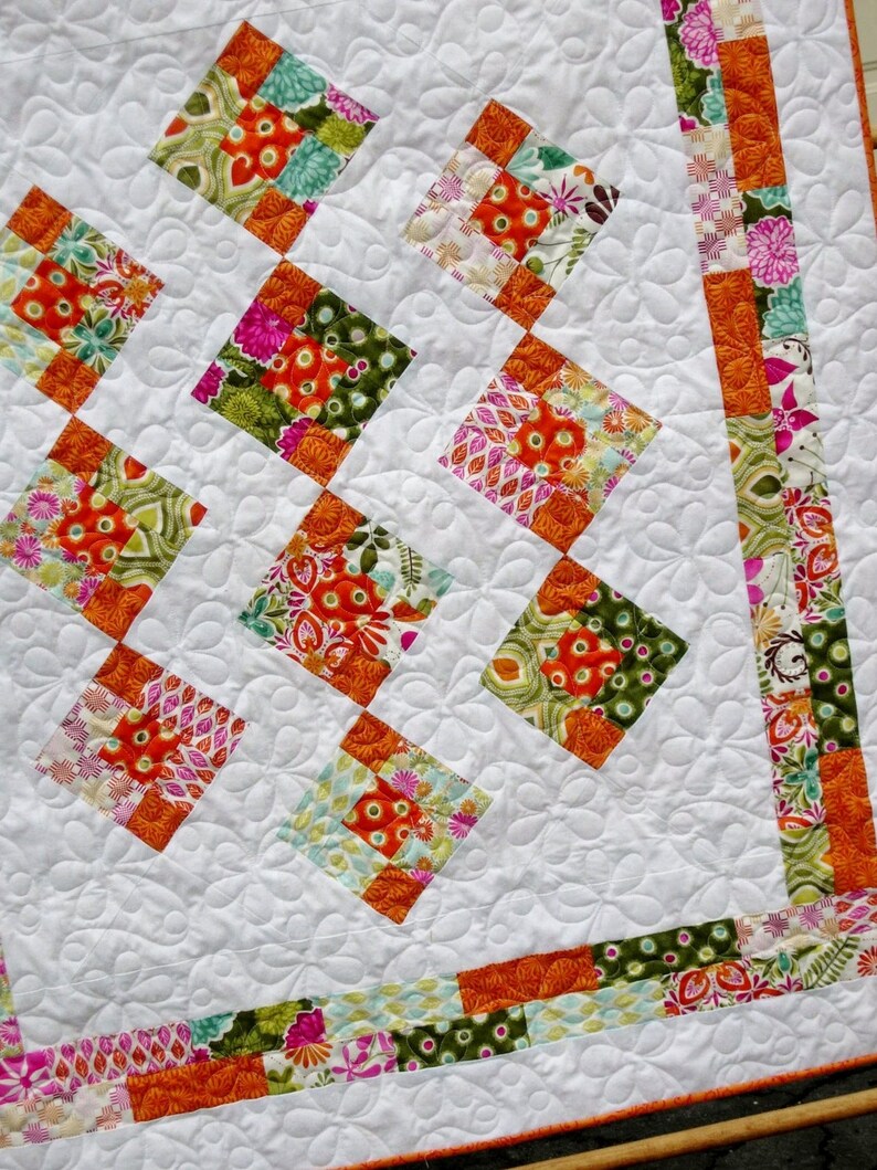Quilt Pattern Marmalade Parade Baby or Throw Size Layer Etsy Canada