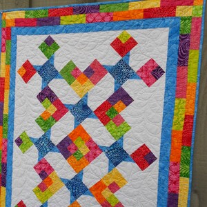 Quilt Pattern Star Struck Adorable Baby Quilt Super Easy Hard Copy Version image 5