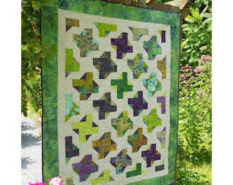 Quilt Patterns - Goddess Greens - Quilt Pattern Crib to King sizes - Intermediate