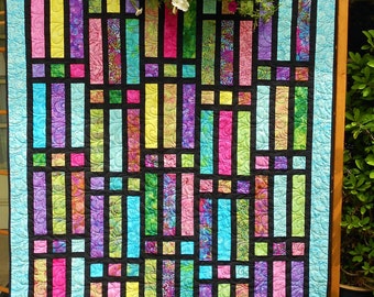 Gateway To Paradise Quilt Pattern: Jelly Roll Friendly (PDF Download)