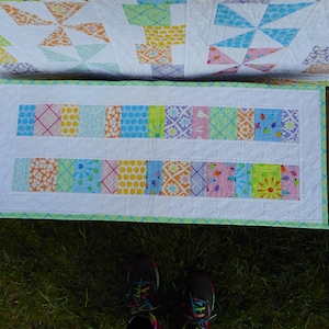 Tumbles & Twirls Baby Quilt Pattern - with Bonus Scrap Pattern - PDF INSTANT DOWNLOAD image 10