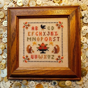 PDF-Autumn of Abundance Cross Stitch Pattern