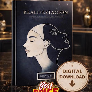REALIFESTACIÓN – Manifestation Book with 200+ Rituals | Law of Attraction & Spiritual Growth /  ( PDF / EPUB, English/Spanish )