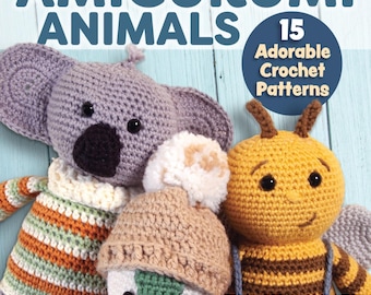 15 Beginner Crochet Amigurumi Animal Patterns | Photo Tutorial (Digital Download) / Dragon Crochet Pattern
