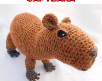 Crochet Capybara Pattern PDF - Instant Download