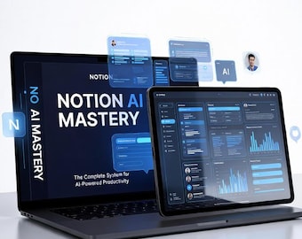 Notion AI Mastery Guide | Productivity System Templates (PDF Ebook)