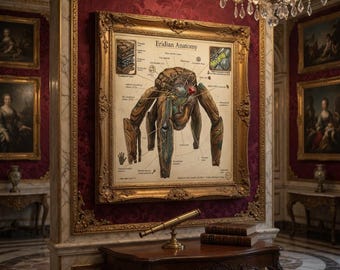 Project Hail Mary / Rocky the Eridian Anatomy Poster |  PDF  | Digital Download   | Project Hail Mary Inspired