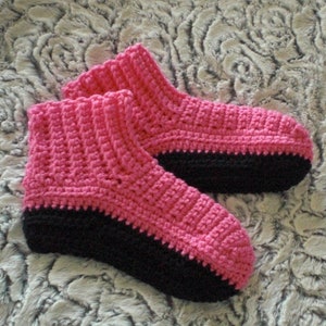 2 Hour  Slipper Boots Crochet Pattern ! ......................Instant Download.....................