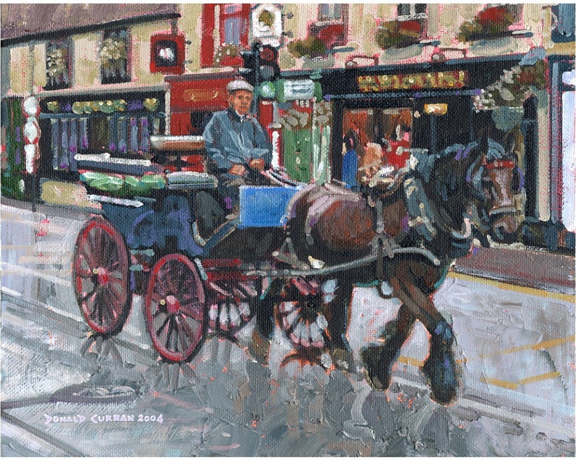 Color Print of Oil Painting Irish Scene 5 Ireland Etsy