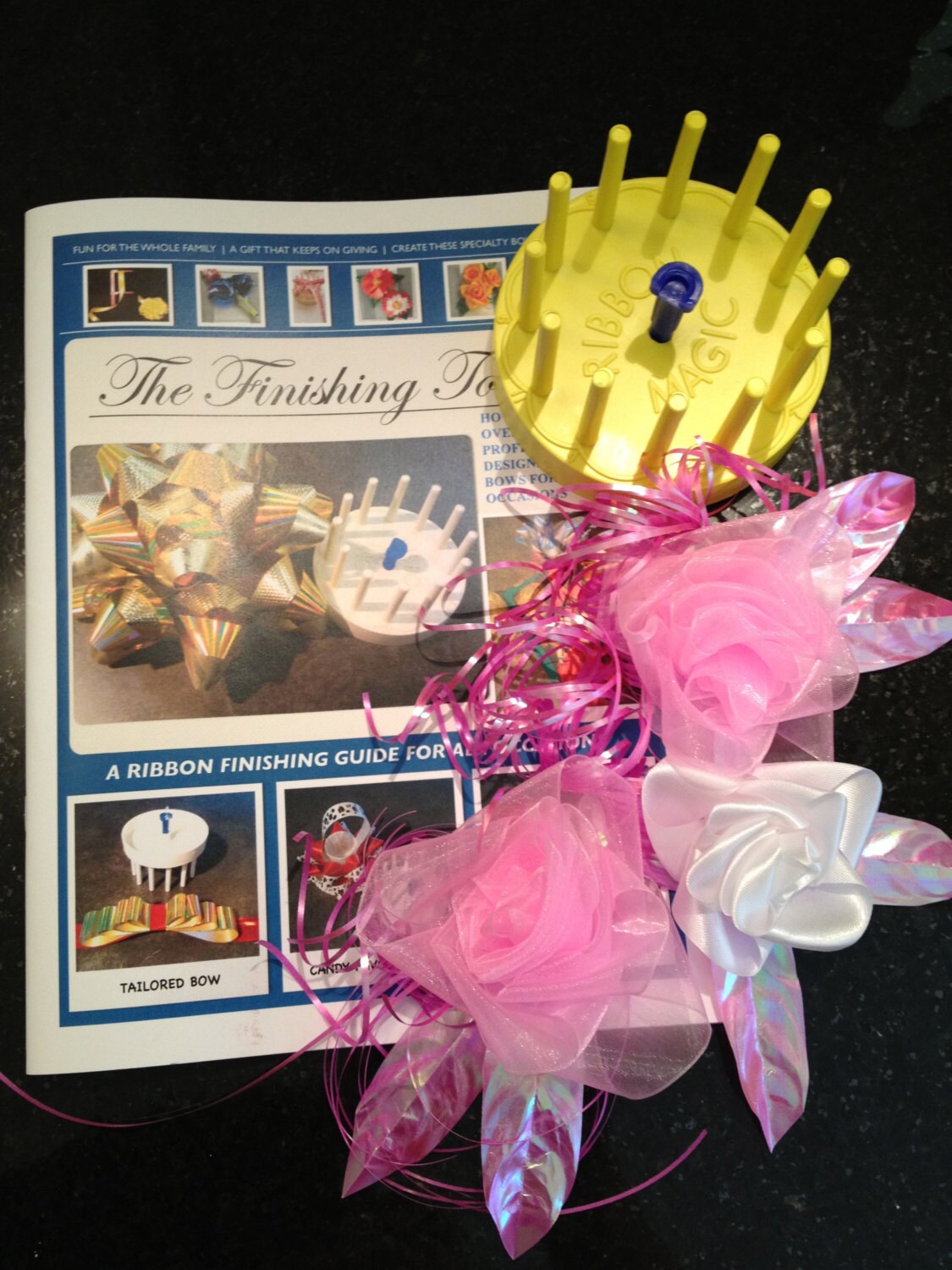 Ribbon Magic Bow Maker, Gift Bows, Holiday Bows, Hair Bows, Cards or