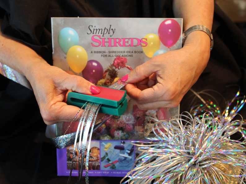 Ribbon Shredder With Curler Tool Shred and Curl Plastic - Etsy