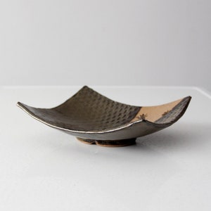 vintage studio pottery platter