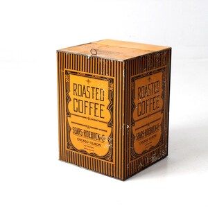 antique Sears Roebuck Co coffee bin
