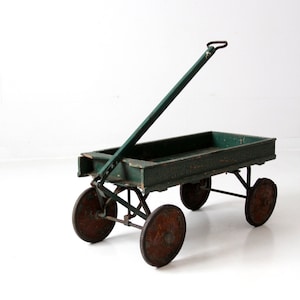 antique wooden wagon