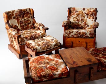 Ski Lodge Chairs Etsy