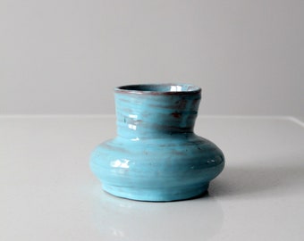 vintage studio pottery vase ca 19835