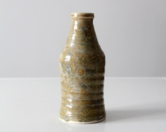 Vintage Studio Keramik Flasche Vase Handgemachte Vase