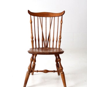 mid-century Windsor fan back chair