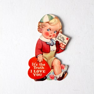 vintage Valentine's Day card circa 1930s image 1