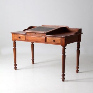 Antique Writing Desk Etsy UK
