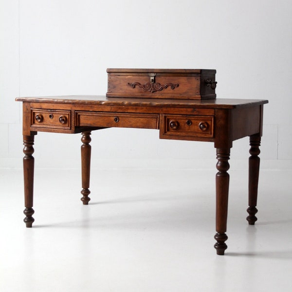 Antique Writing Desk Etsy