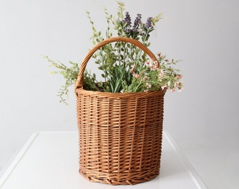 vintage wicker basket