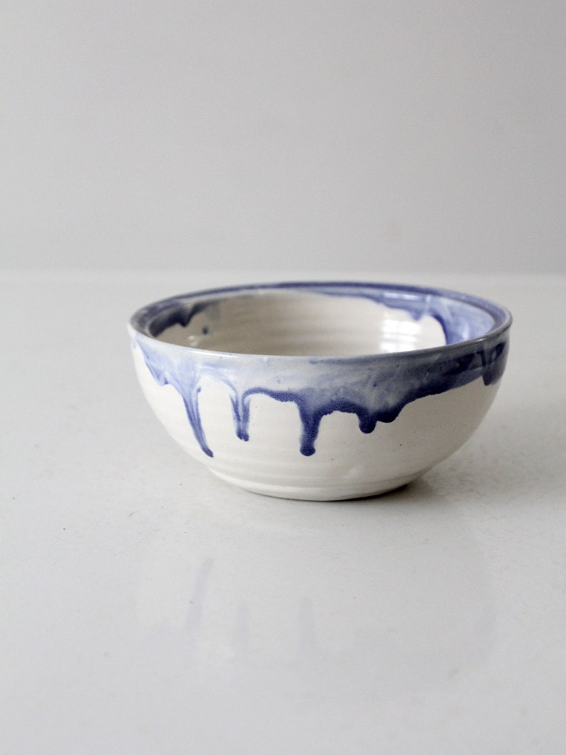 vintage studio pottery bowl image 3