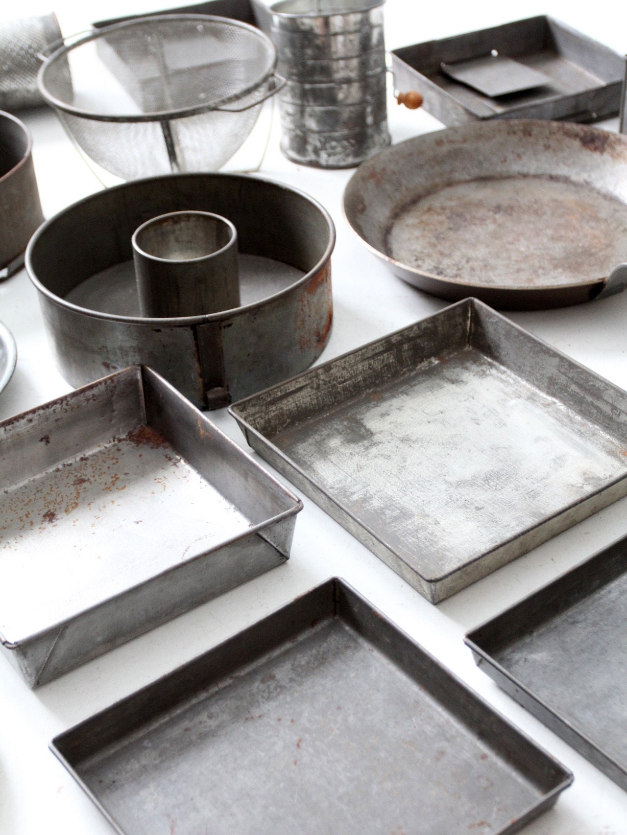 Vintage Kitchen Baking Pans Collection - Etsy