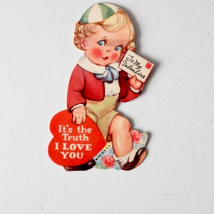vintage Valentine's Day card circa 1930s image 2