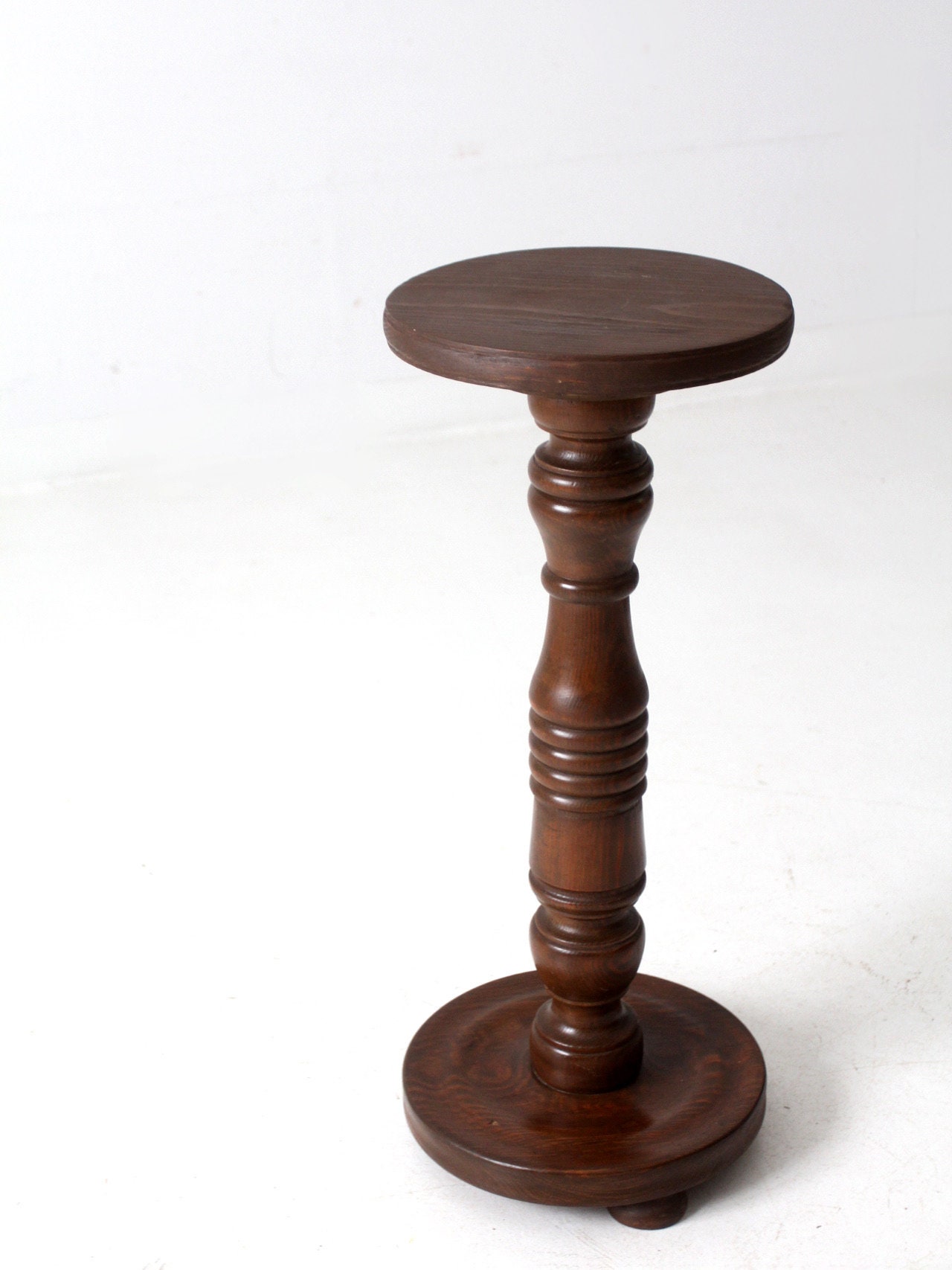 たぁこ*さま】vintage wood stand ❀ 木製 脚付き スタンド たぁこ