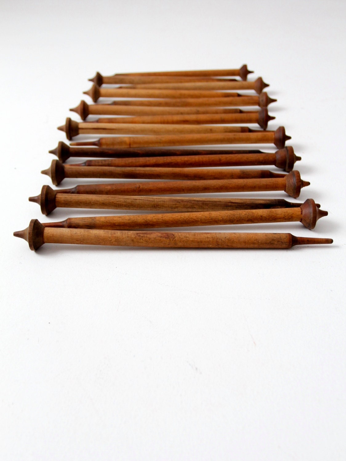 Vintage Wooden Knitting Needles Size 11 14 Long