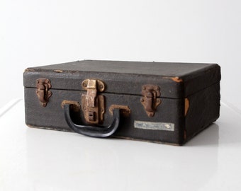 アンティーク　入れ物 Vintage Luggage Tool Case - Etsy