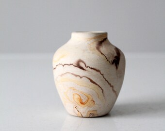 Vintage Nemadji Pottery Vase - Etsy